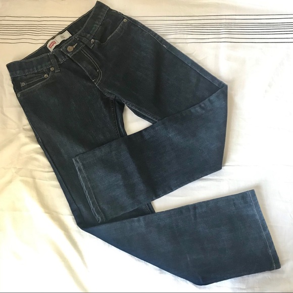 Levi’s 511 Boys 27x27 size 14 Dark Wash - Picture 1 of 7